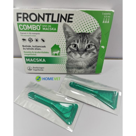 Frontline Combo rácsepegtető oldat macskának 1 db pipetta