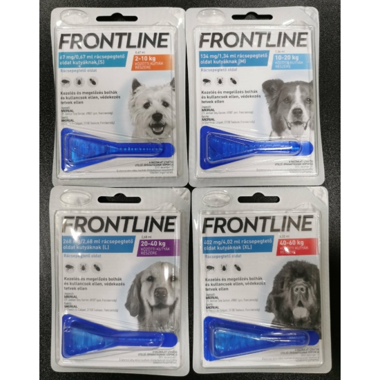Frontline rácsepegtető oldat kutyáknak