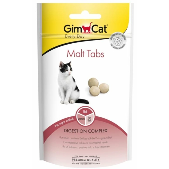 GimCat Malt Tabs Digestion Complex macska emésztésre 40 g