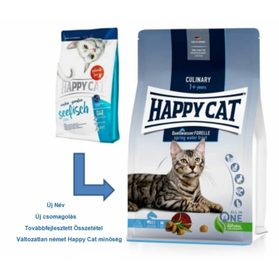 Happy Cat - Culinary Adult Pisztrángos macskaeledel