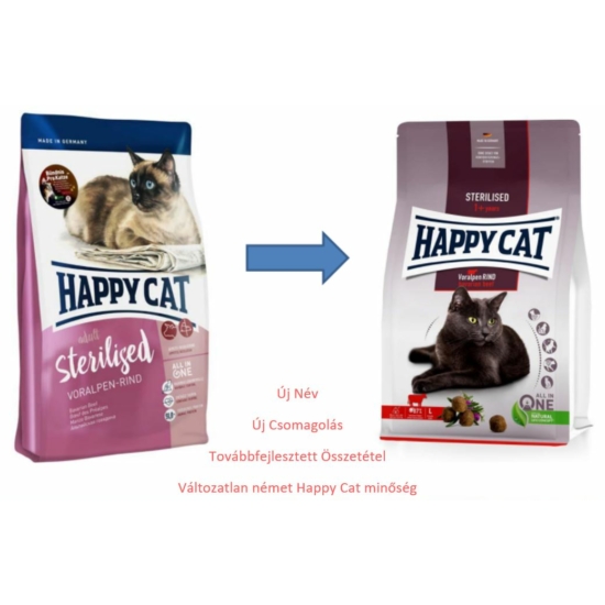 Happy Cat - Fit & Well Steril Adult Marha