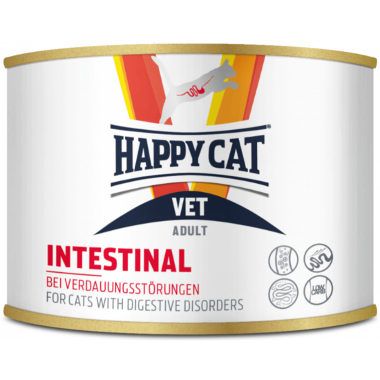 Happy Cat Vet Intestinal Konzerv a Cica Emésztésért 200 g