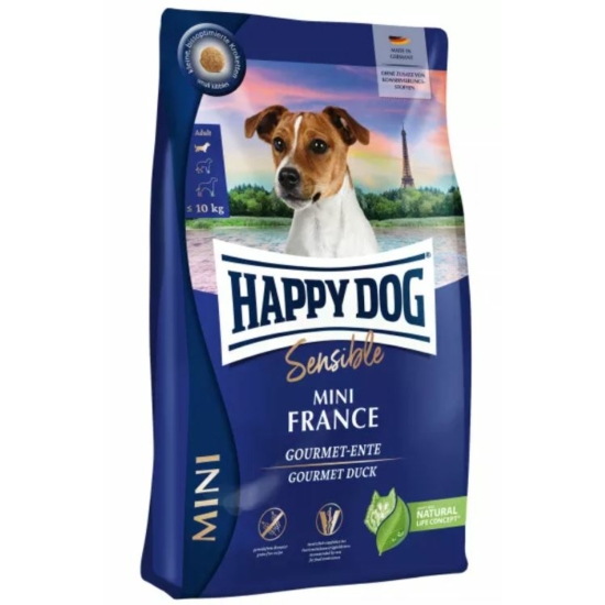 Happy Dog - Mini France Kistestű Kutyának Kacsa Krumpli