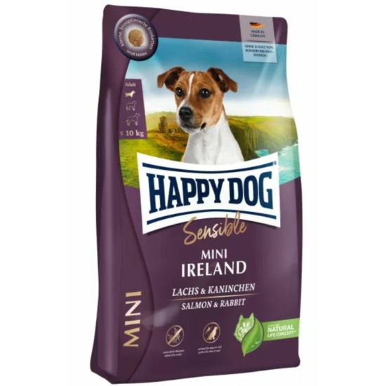 Happy Dog - Mini Ireland Nyúl és Lazac Kistestű Kutyának