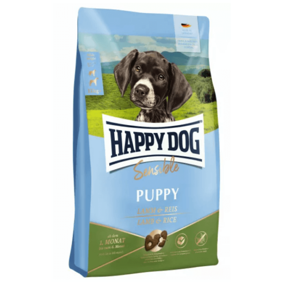 Happy Dog - Puppy Csirkementes táp Kölyök Kutyának Bárány Rizs