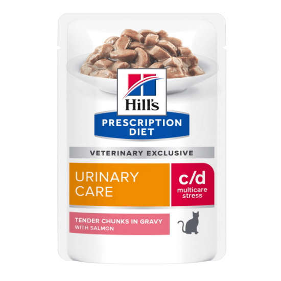 Hill's Prescription Diet - C/D Urinary Stress lazacos alutasak macskáknak