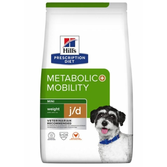 Hill's Prescription Diet - Metabolic + Mobility Mini J/D Kistestű Kutyáknak 1 kg