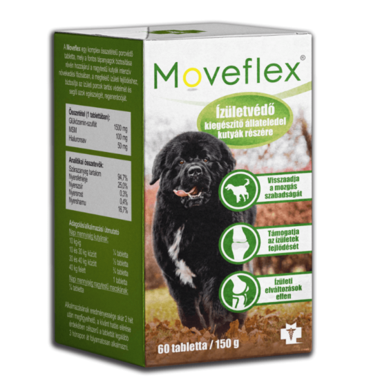 MoveFlex Ízületvédő Tabletta Nagytestű Kutyáknak 60x