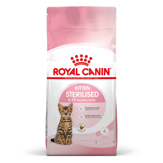 Royal Canin Kitten Sterilised száraztáp Ivartalanított Kölyök Cicának