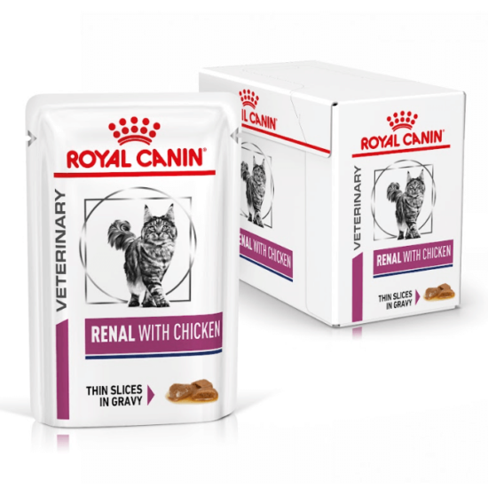 Royal Canin Renal Vesetámogató Macska alutasak Csirkével