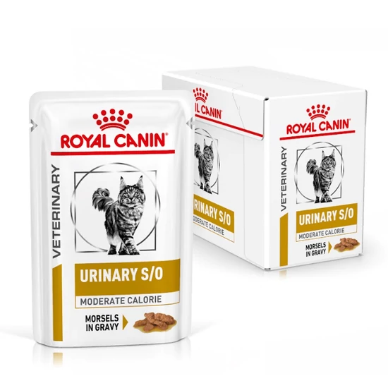 Royal Canin Veterinary Feline Urinary S/O Moderate Calorie macska alutasak 