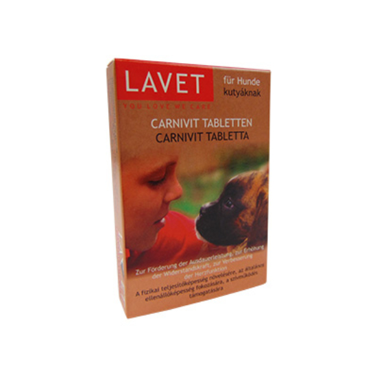 Lavet Carnivit tabletta kutya 50 db
