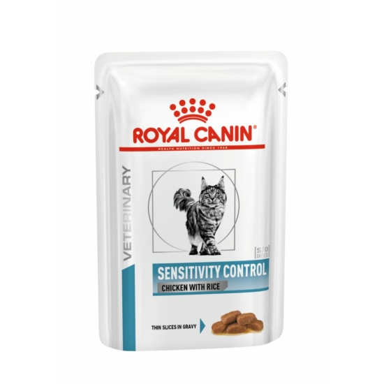 Royal Canin Veterinary Feline Sensitivity Control csirke rizs nedvestáp