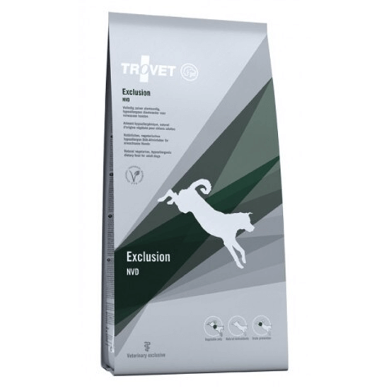Trovet Exclusion NVD szárazeledel kutyáknak Növényi Fehérjével 2,5 kg