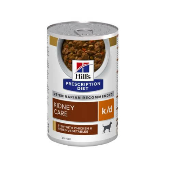 Hill's Prescription Diet - K/D Kidney Care vesekímélő ragu konzerv kutyának 354g
