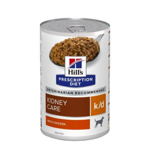 Hill's Prescription Diet - K/D Kidney Care vesekímélő konzerv kutyának