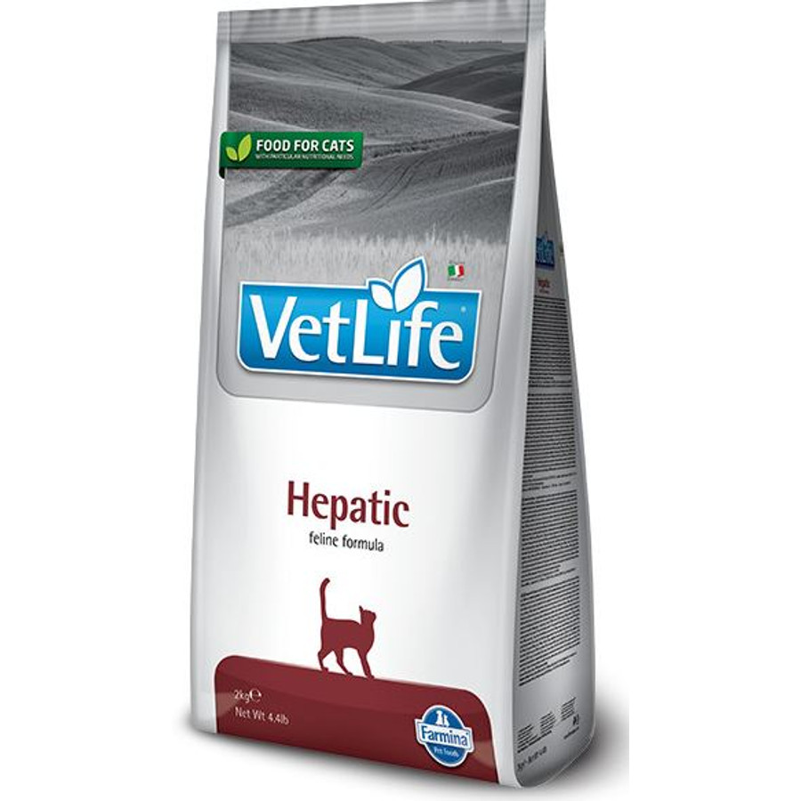 VetLife Cat Hepatic - májtámogató száraztáp 2 kg