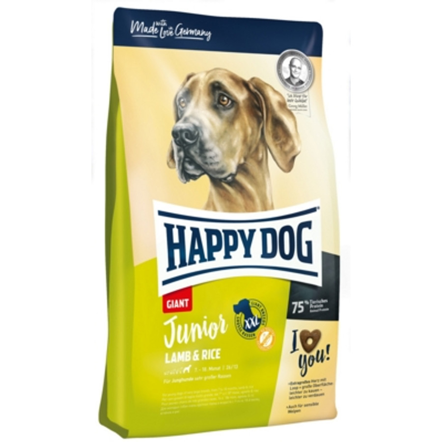 Happy Dog - Junior Giant Lamb & Rice 15 kg