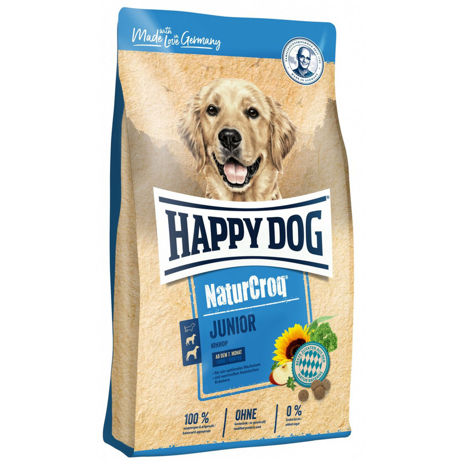 Happy Dog NaturCroq Junior eledel Fiatal Kutyáknak 15 kg
