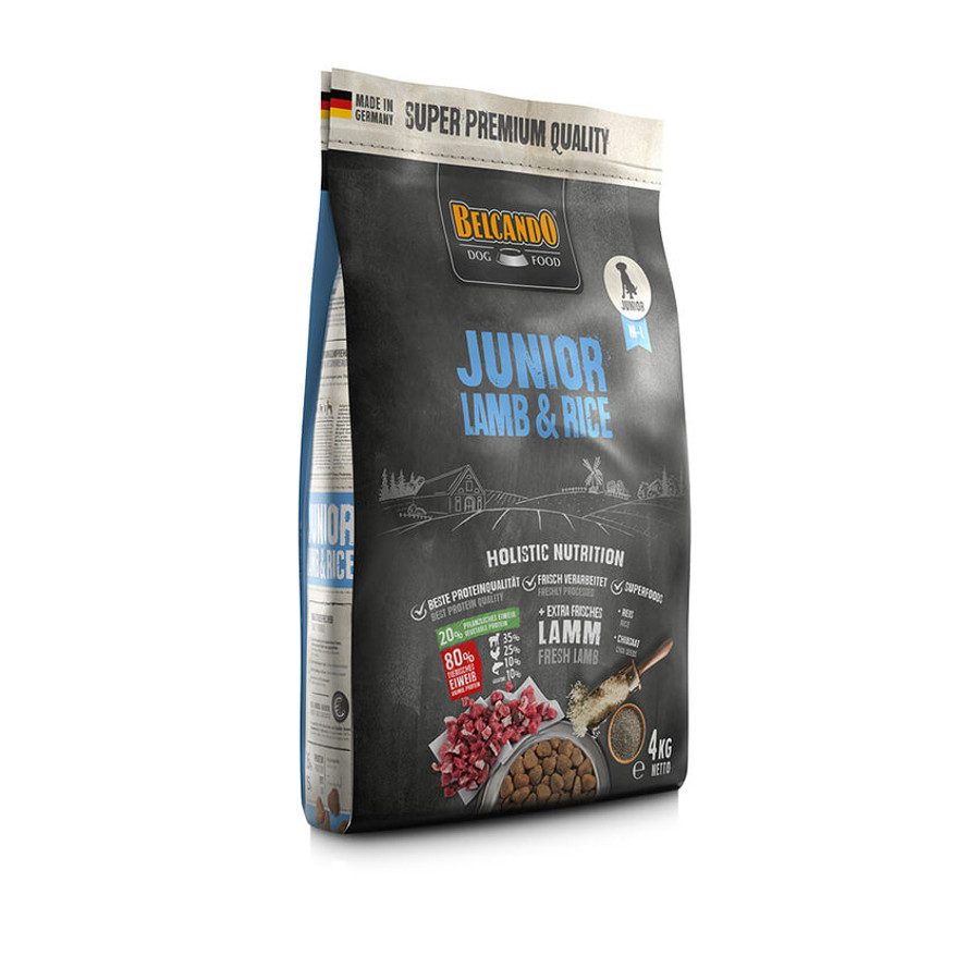 Belcando Bárány-Rizs Száraztáp Junior Kutyának 4 kg