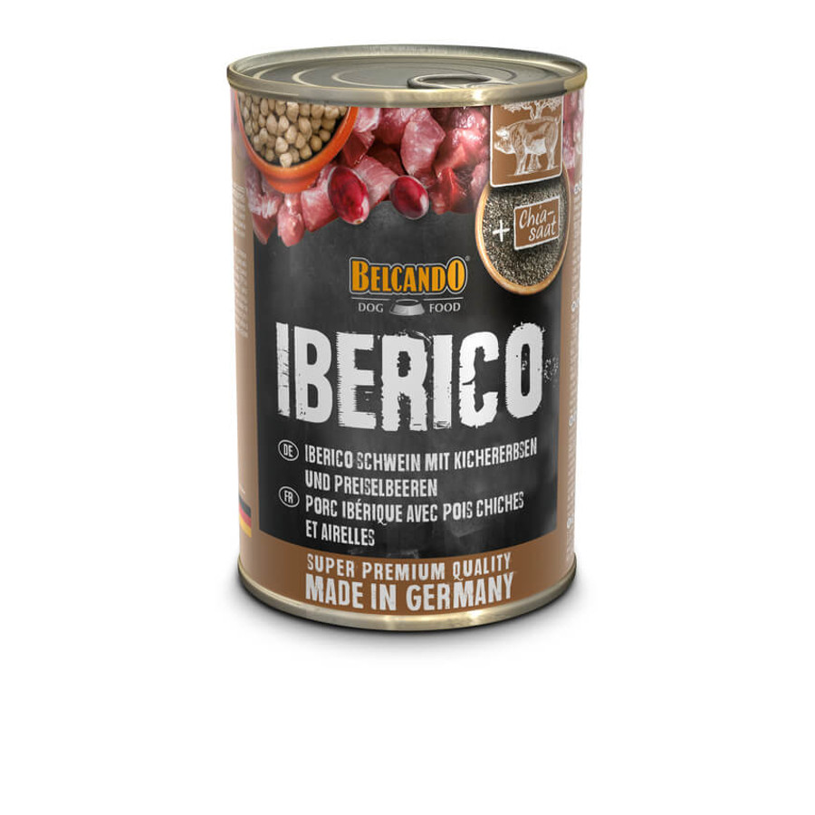 Belcando Ibériai sertéshús csicseriborsóval és vörös áfonyával konzerv 400 g