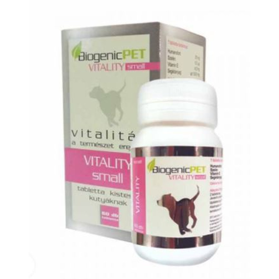 BiogenicPet - Vitality Small tabletta Kistestű Kutyáknak 60 x