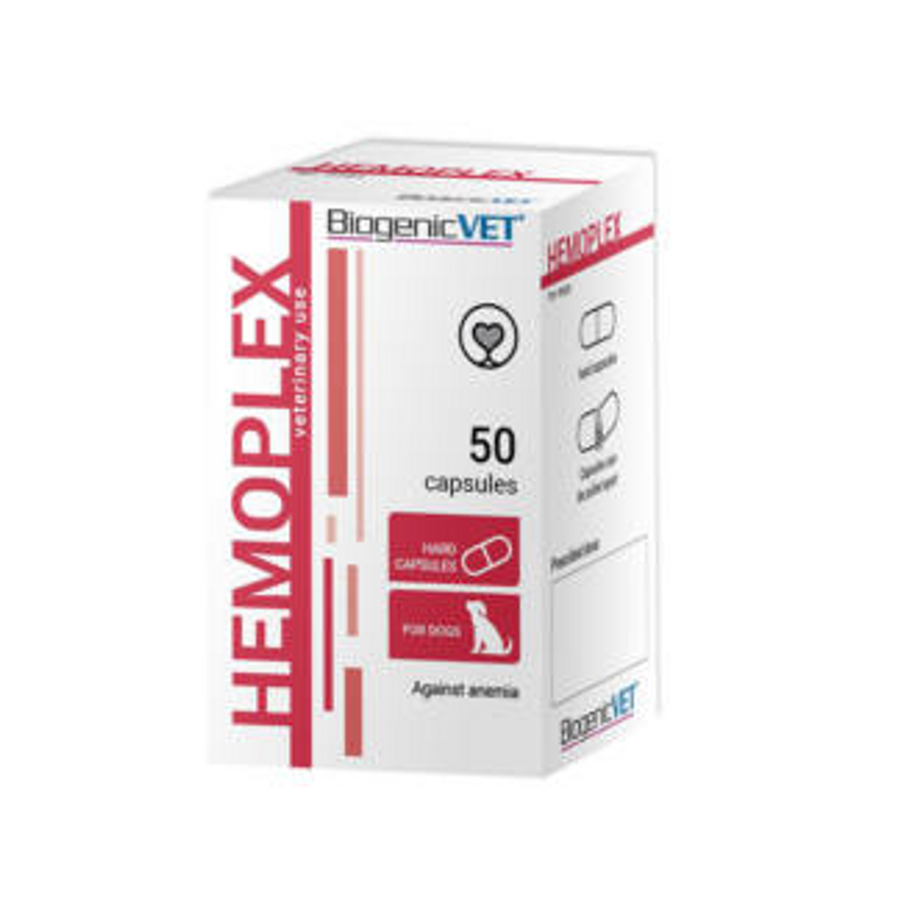 BiogenicVet - Hemoplex kapszula kutya macska 50 x