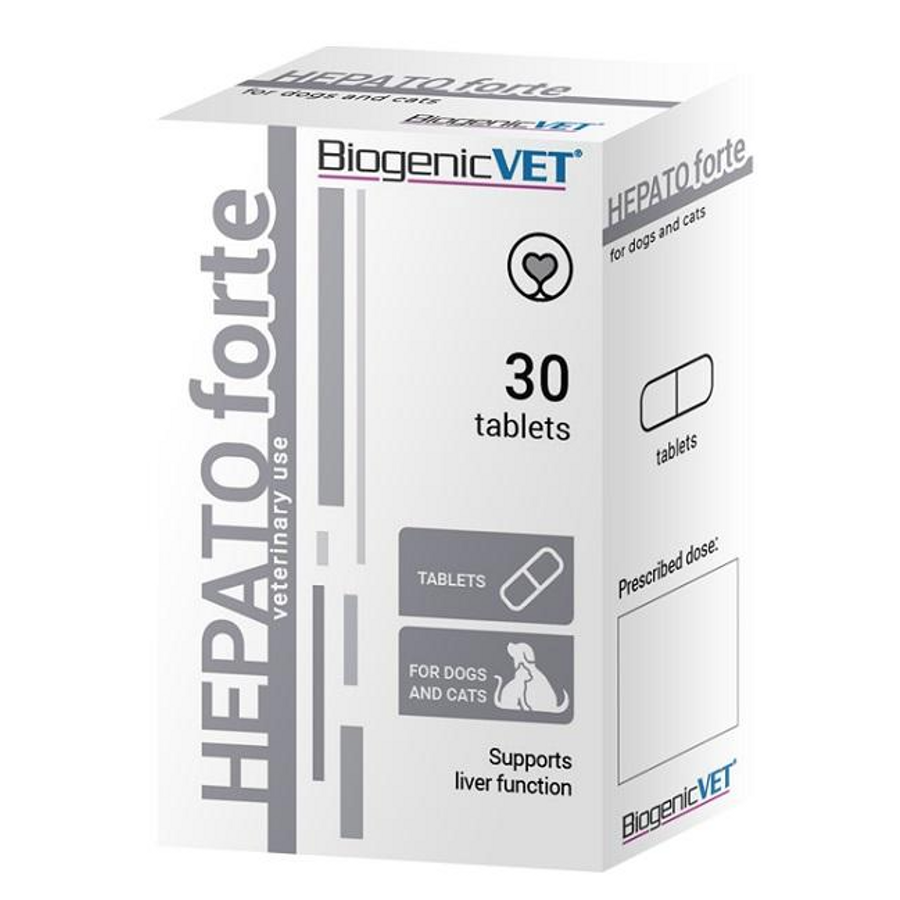 BiogenicVet - Hepatoforte Tabletta 30 x