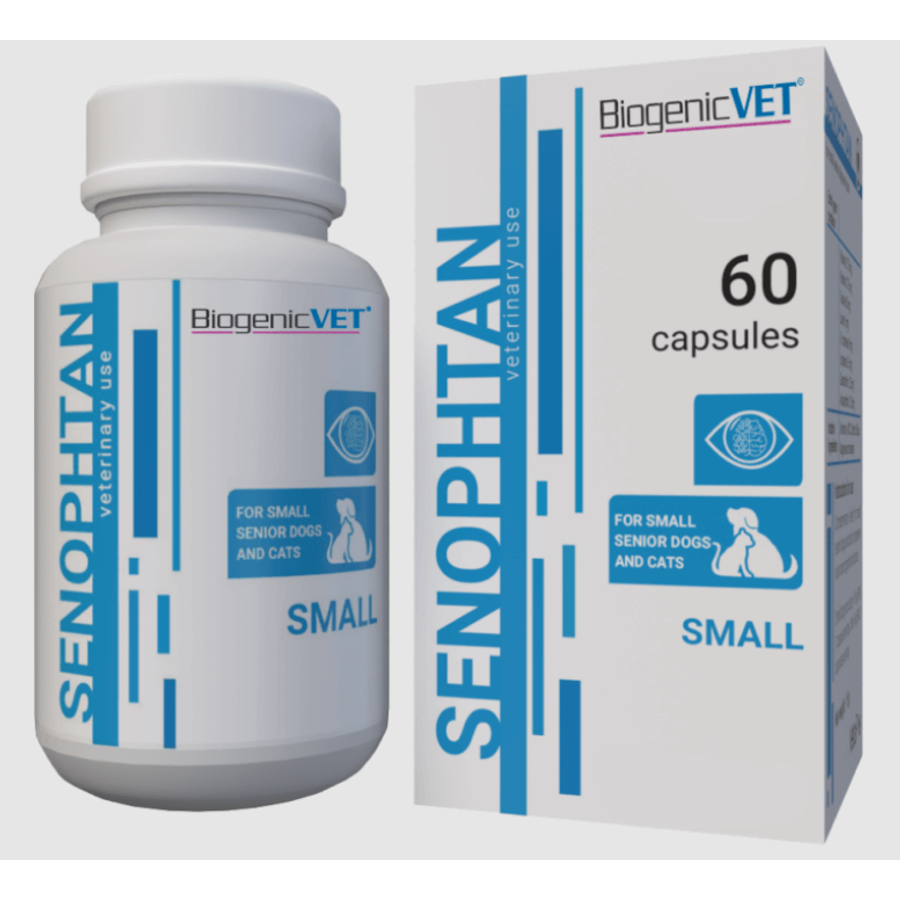 BiogenicVet - Senophtan Kistestű Senior Kutyáknak és Macskáknak 60x BiogenicVet - Senophtan Kistestű Senior Kutyáknak és Macskáknak 60x