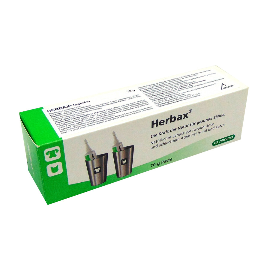 Herbax fogkrém kutyáknak és macskáknak 70 g Herbax fogkrém kutyáknak és macskáknak 70 g