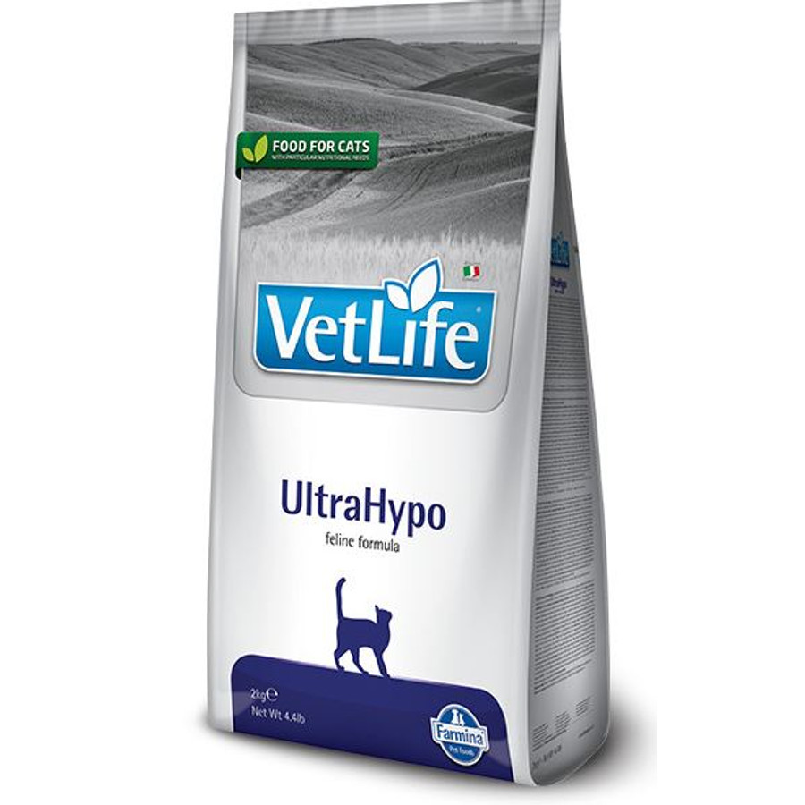 VetLife Cat UltraHypo száraztáp 2 kg
