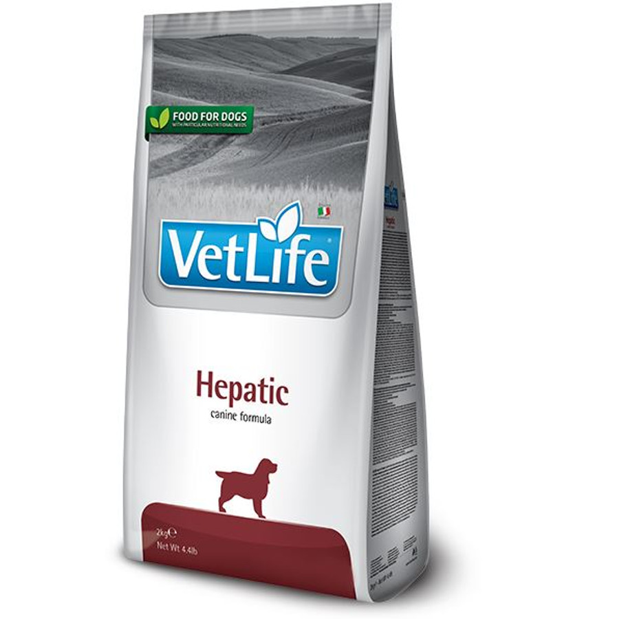 VetLife Dog Hepatic - májtámogató száraztáp 2kg