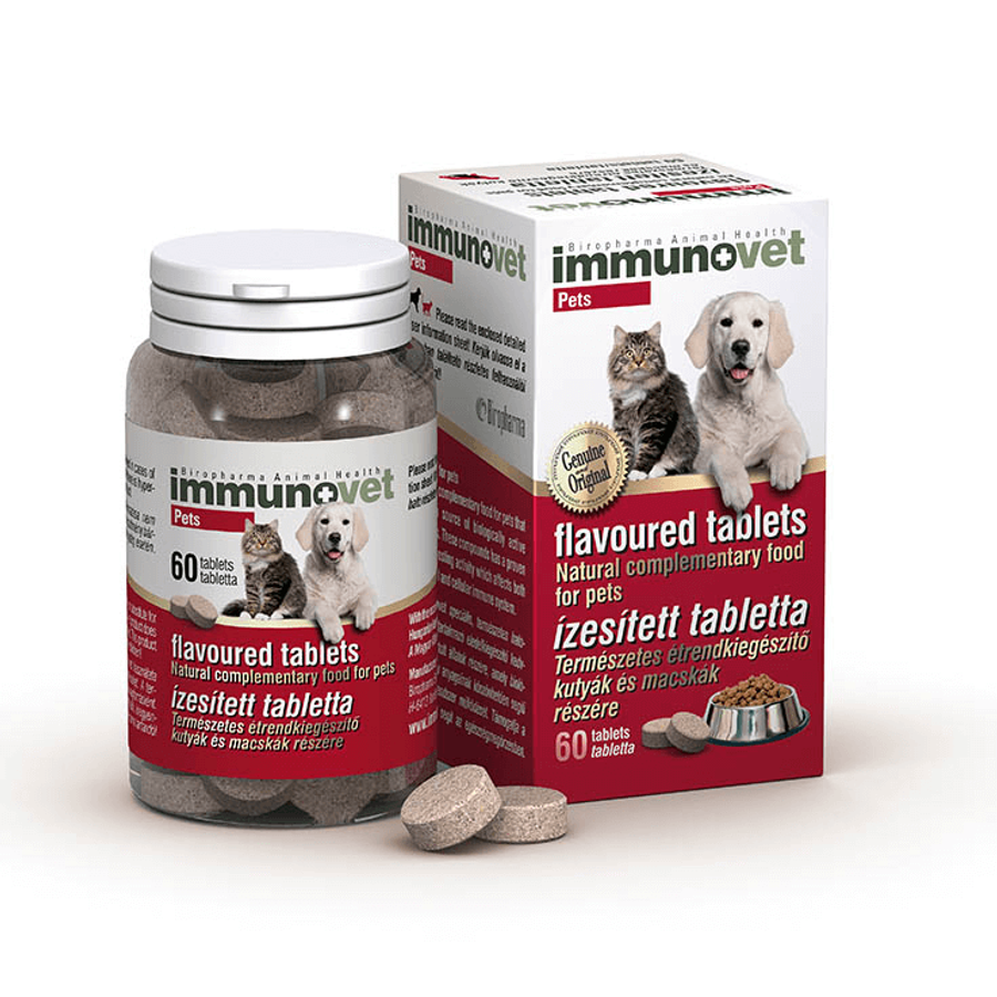 Immunovet Pets immunerősítő tabletta 60 db Immunovet Pets immunerősítő tabletta 60 db