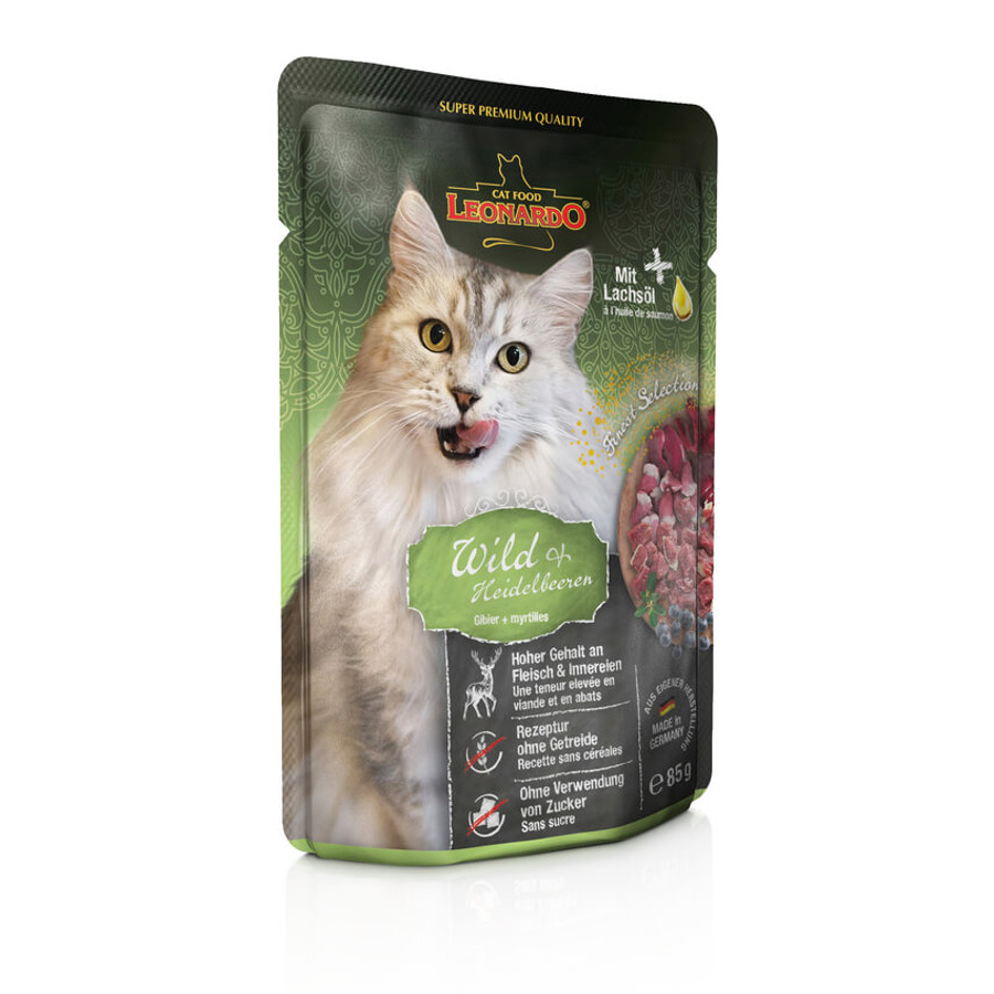 Leonardo vadhús-áfonya alutasak cicának 85 gr Leonardo vadhús-áfonya alutasak cicának 85 gr