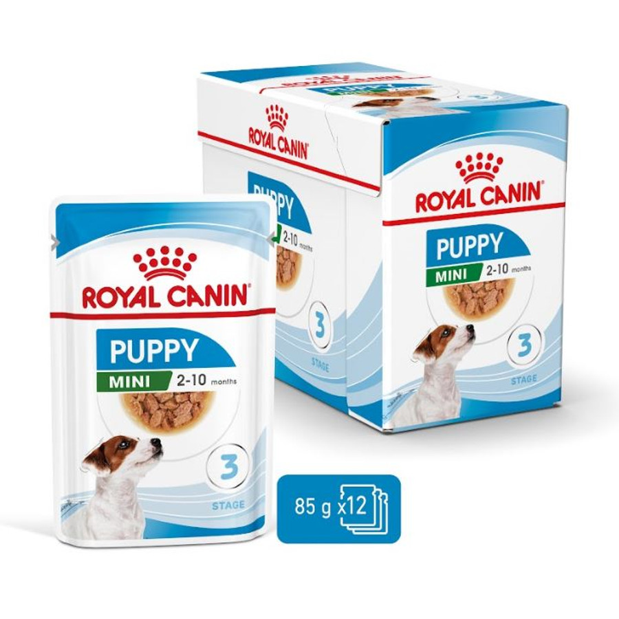 Royal Canin SHN Wet Mini Puppy Kistestű Kölyökkutya alutasak 12x85 g