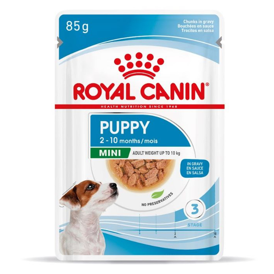 Royal Canin SHN Wet Mini Puppy Kistestű Kölyökkutya alutasak 85 g