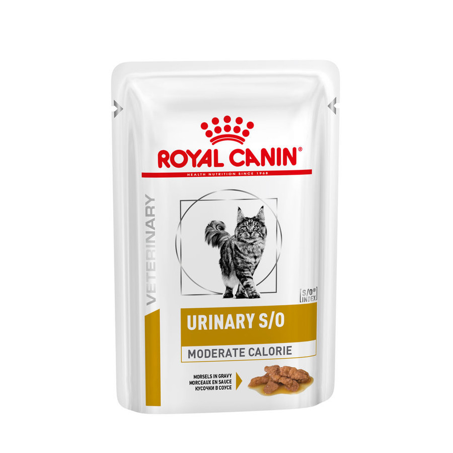 Royal Canin Urinary S/O Moderate Calorie alutasak macskának 85 g