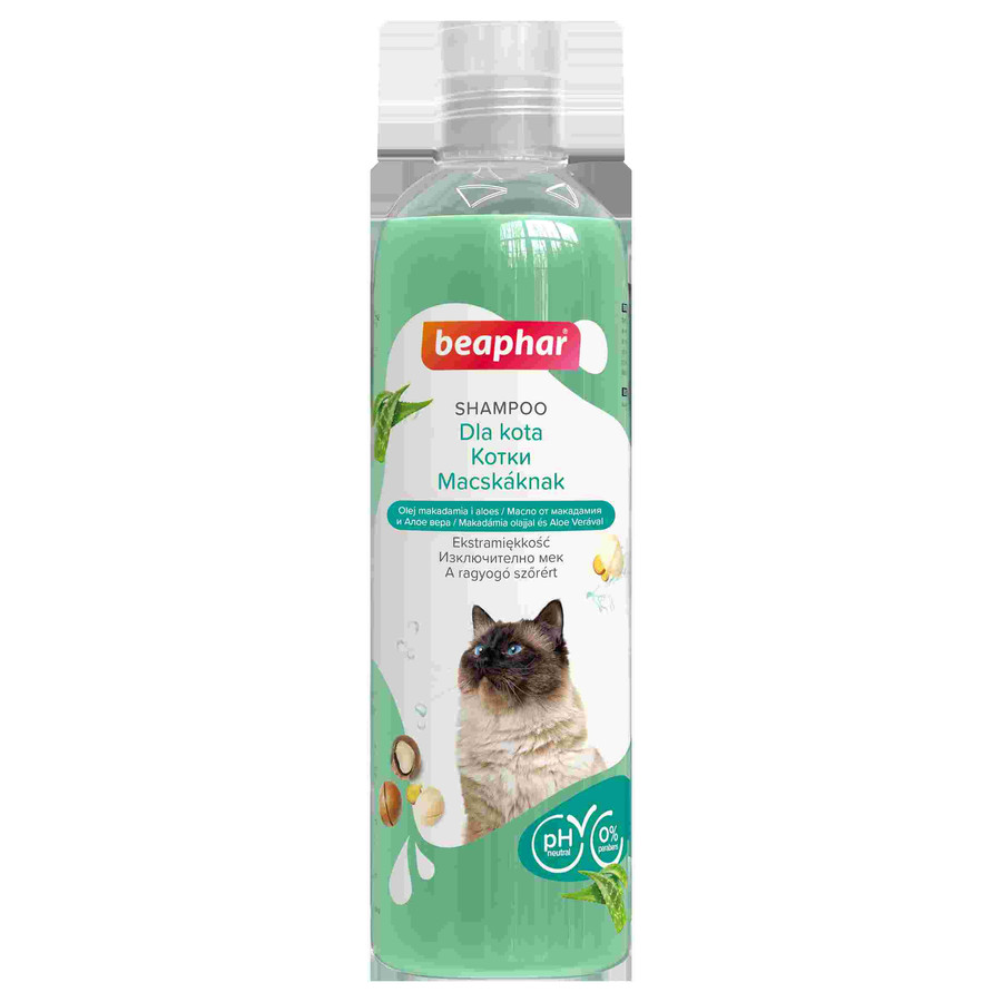Beaphar- Sampon makadámia olajjal Macskáknak 250 ml