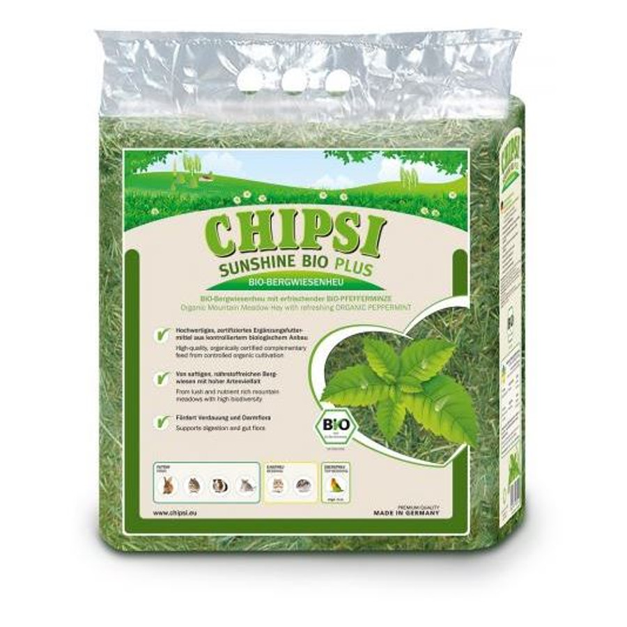 Chipsi Sunshine Bio Széna Borsmentával 600 g