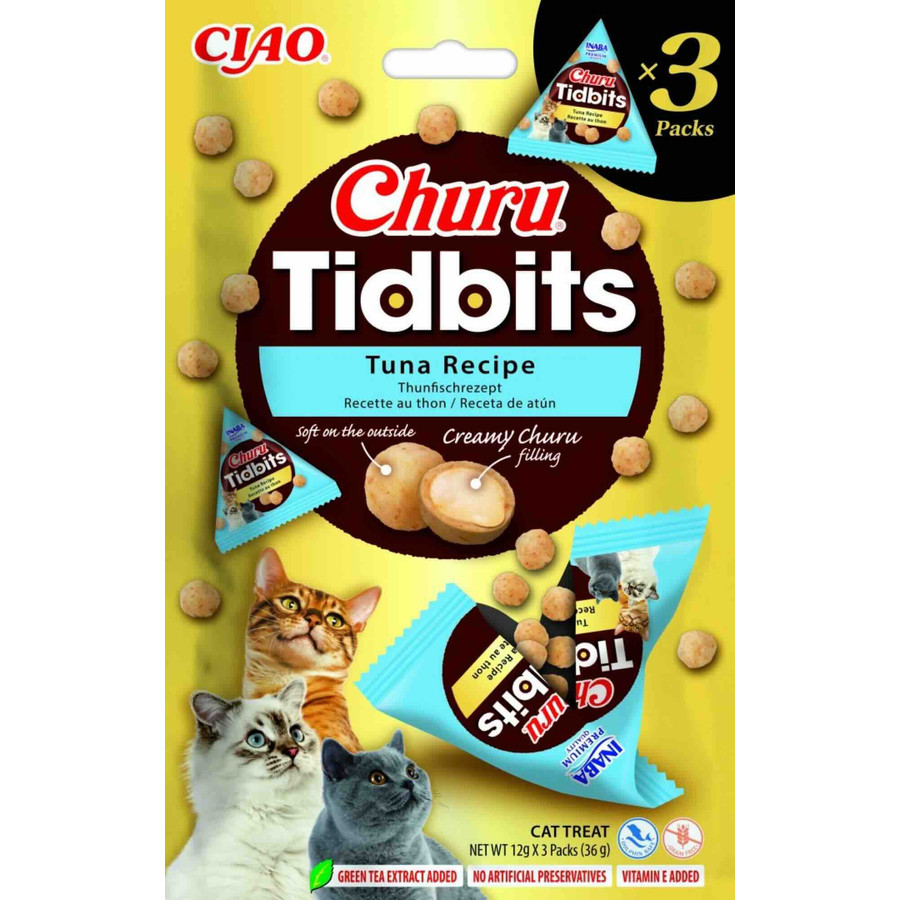 Inaba Cat Churu Tidbits Tonhal 3x12g