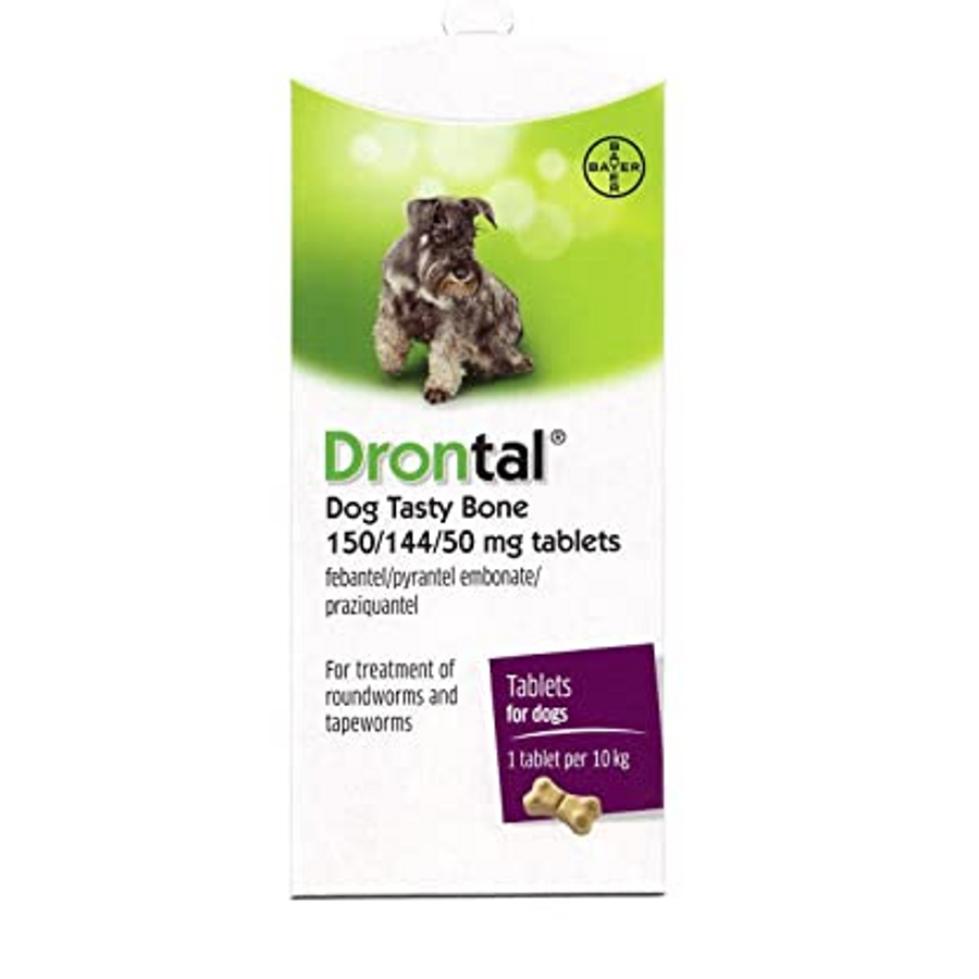 Drontal Plus 150/144/50 mg ízesített tabletta 1x