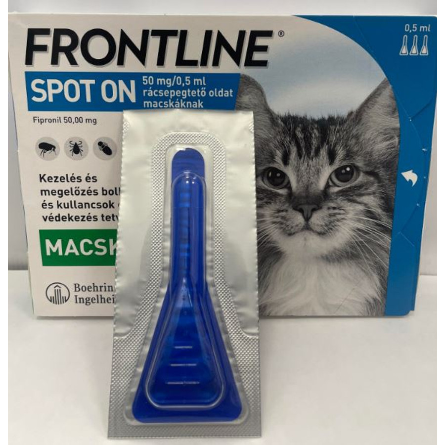 Frontline rácsepegtető oldat macskáknak 1 db pipetta