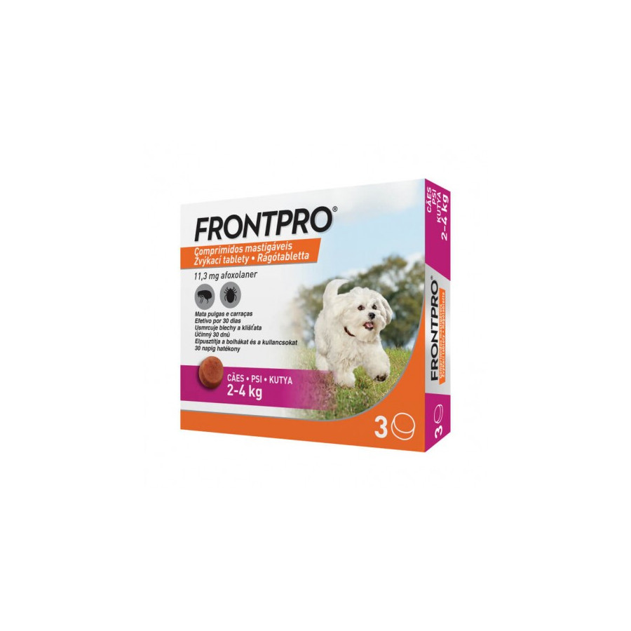 FrontPro Rágótabletta Kutya XS 2-4KG 3X