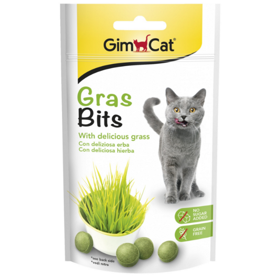 GimCat Füves falatkák cicáknak 50 g