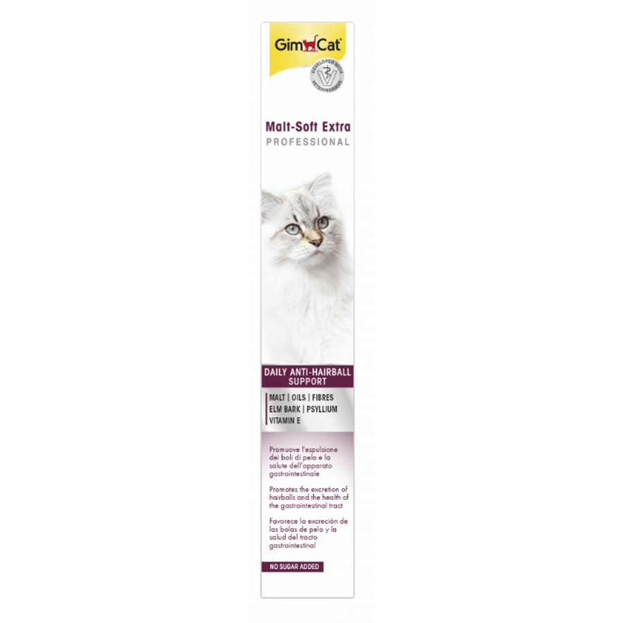 GimCat Malt-Soft Extra Szőrlabda eltávolító Maláta paszta cicának 100 g