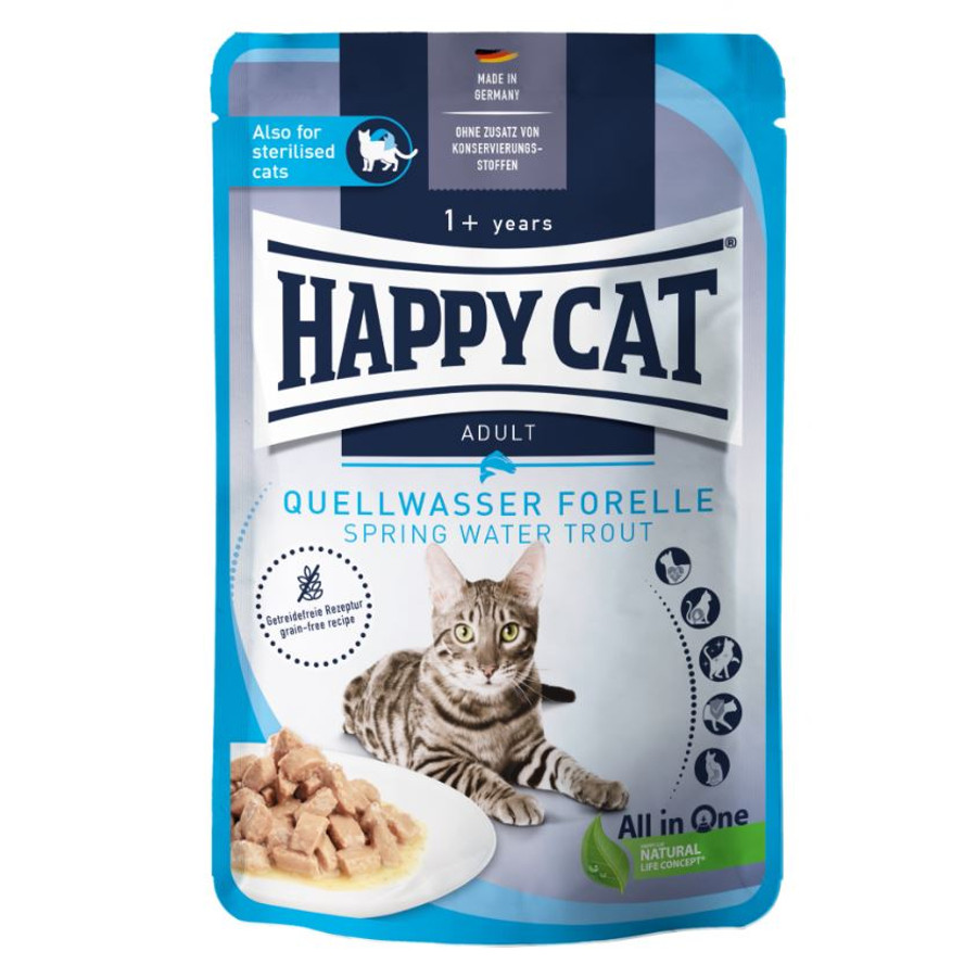Happy Cat- Culinary Pisztrángos alutasak 85 g