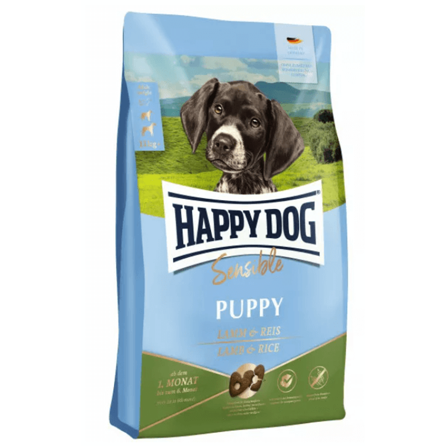 Happy Dog - Puppy Csirke és Gluténmentes táp Kölyökkutyának 1kg
