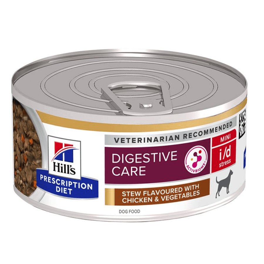 Hill's Prescription Diet - I/D Stress Mini konzerv Kistestű kutyáknak 156 g Hill's Prescription Diet - I/D Stress Mini konzerv Kistestű kutyáknak 156 g