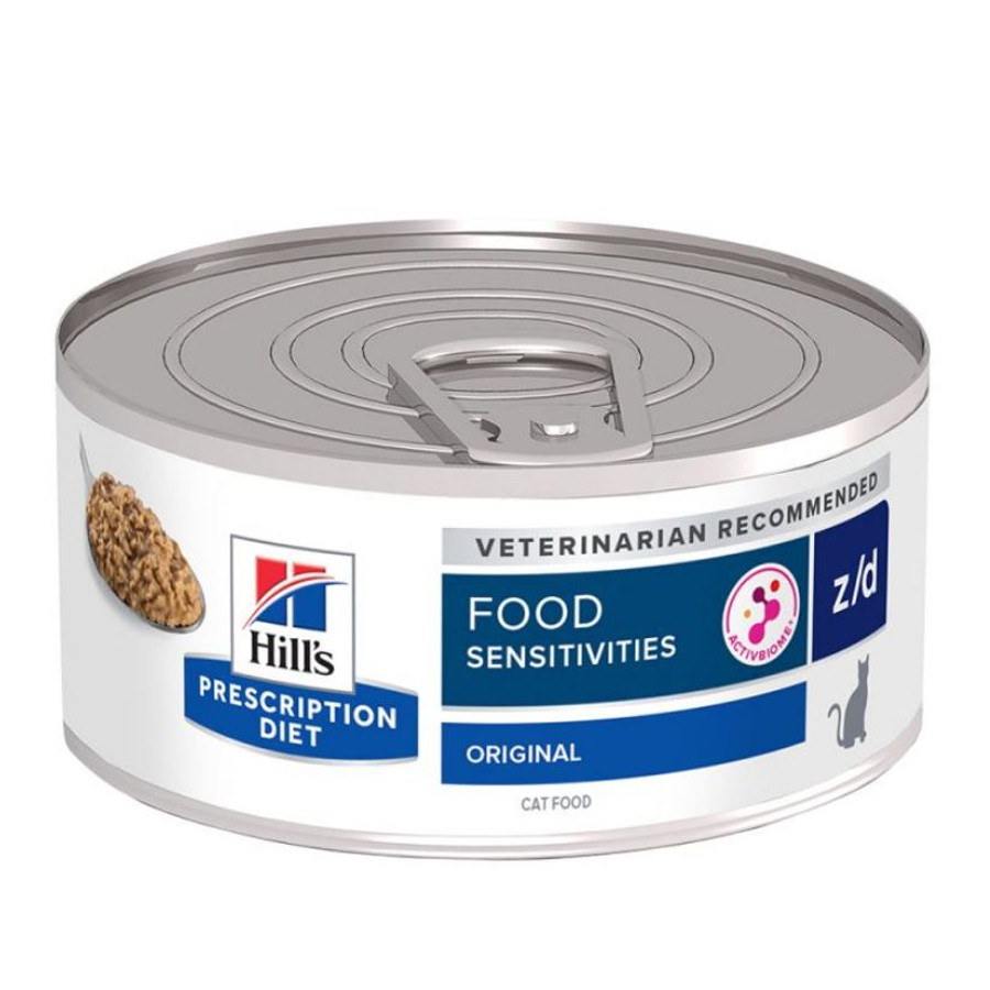 Hill's Prescription Diet - Z/D konzerv Ételallergiás macskának 156 g