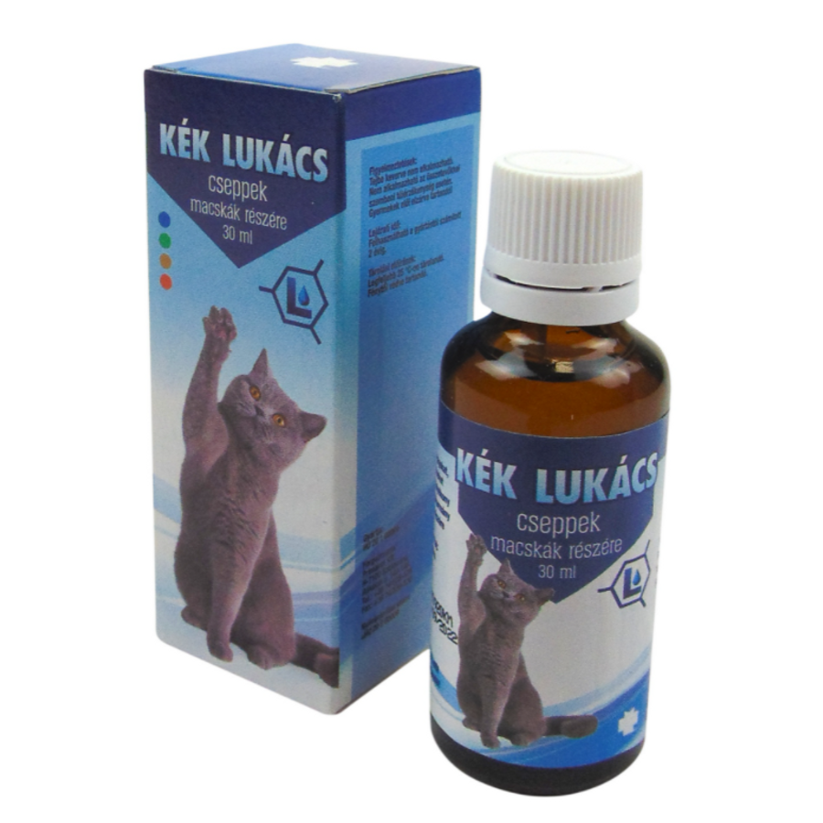 Kék Lukács Cseppek Macska részére 30 ml Kék Lukács Cseppek Macska részére 30 ml